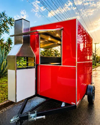 Trailer Food Truck Novo - Pronto para Trabalhar