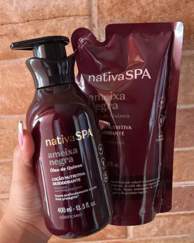 Nativa Spa Ameixa Negra Hidratante 400ml + refil grátis