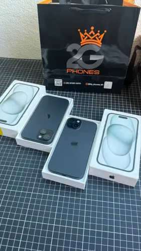 iPhone 15 // 128GB // Seminovo impecável // 18x no cartão // Nota fiscal