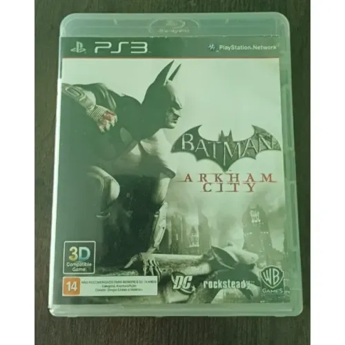 Batman Arkham City PS3 Original | Sony PlayStation 3 | Mídia Física