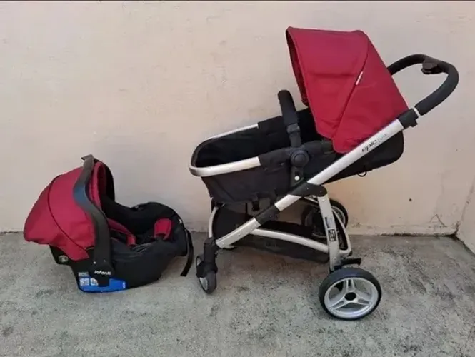 Carrinho Infanti Epic Lite + Bebê Conforto (Linha Premium)