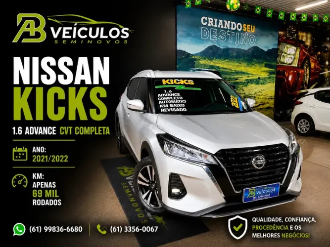 Nissan Kicks Advance 1.6 16V Flex AUT 2022