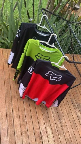 Blusas Fox Racing Manga Longa Todas 3 Tamanho G