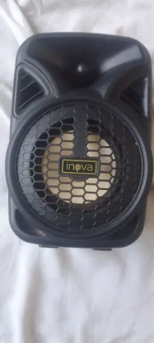 Caixinha de som INOVA- Entrada USB quebrada