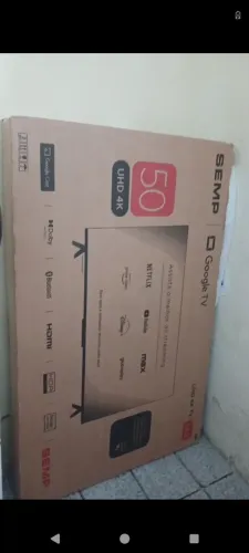 Tv smart de 50 lacrada completar de tudo