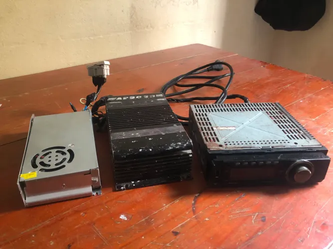 Kit Som Automotivo Completo - Módulo + Fonte + Som de Carro