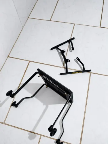 Suporte completo para baú de entregador 80/135 litros Honda. Fan / titan