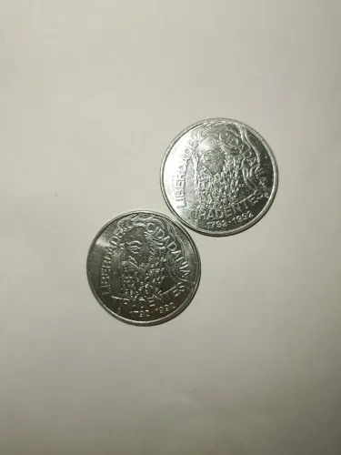 Moedas de 5000 cruzeiros (1792-1992)