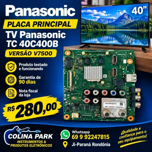 placa Principal Panasonic TC 40C400B