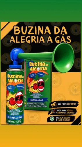 Buzina a Gás Potente - Carnaval e Festas
