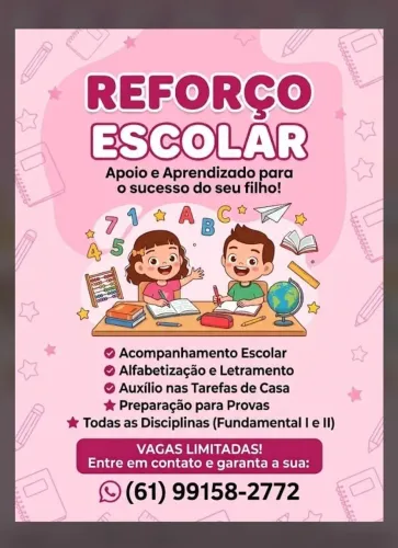 Reforço escolar !