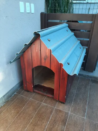 Casinha para cachorro grande 1m altura