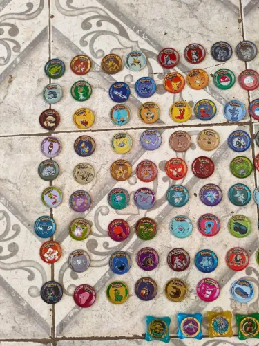Tazos pokemon advanced metal 