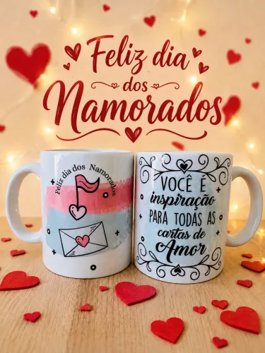 Caneca dia dos namorados 