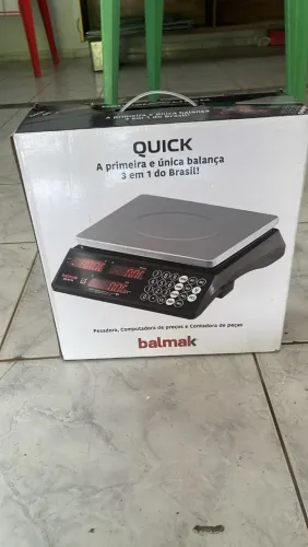 Balança digital balmak Quick 15kg NOVA na CAIXA - R$1000