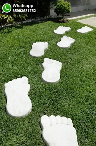 Pisante pé pezão para jardim 