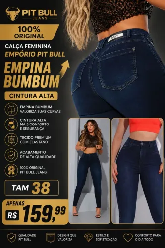 Calça Feminina Empório Pit Bull Empina Bumbum TAM 38 - 100% Original