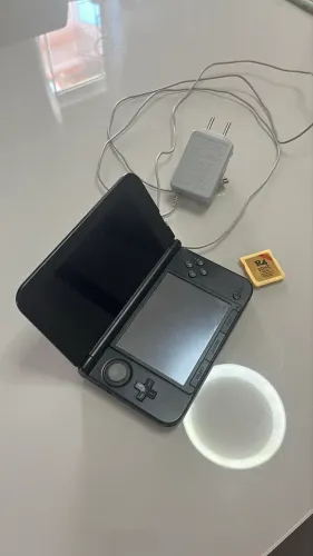 Nintendo 3DS XL Preto (Desbloqueado) + R4 2023 + Cartão 64GB (Pronto para Jogar!)