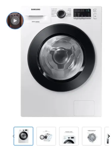 Máquina Lava e Seca Samsung 11kg Digital Inverter Branca 127v