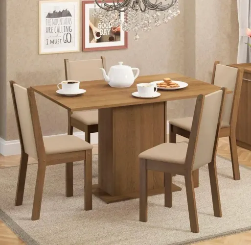 mesa 4 lugares