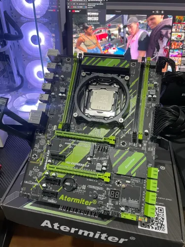 Kit Xeon X99 + E5-2680 v4 + DDR4 | 14 Núcleos e 28 Threads | Atermiter