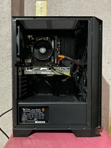 PC Gamer Ryzen 5 4600G - RTX 3050 8GB - 16GB - SSD - PERFEITO ESTADO - ACEITO TROCAS