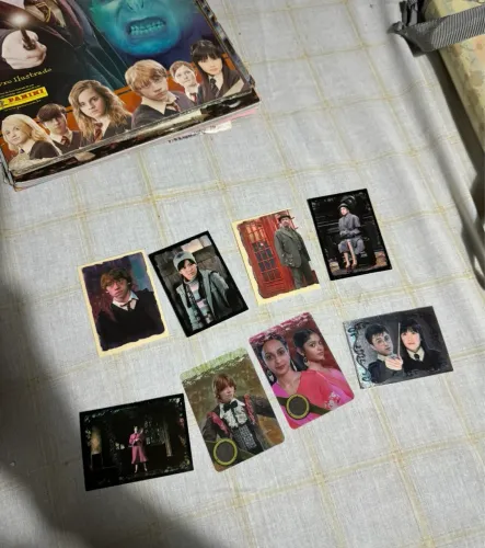Kit com 8 Figurinhas especiais e antigas do Harry Potter 