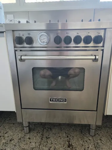 fogão italiano Lofra tecno Profissional 5 Bocas Forno Eletrico