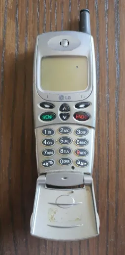 Relíquia Anos 2000: Celular Vintage LG TM-510 - Active Flip