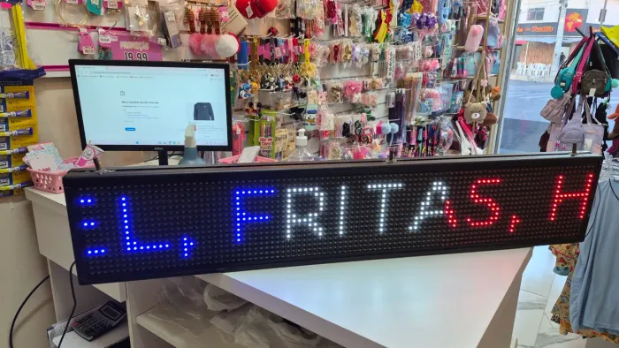 Painel de led 20x100