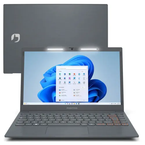 NOTEBOOK POSITIVO 14" novo<br><br>128GB W11 CINZA WIN 11<br><br>128GB W11 C