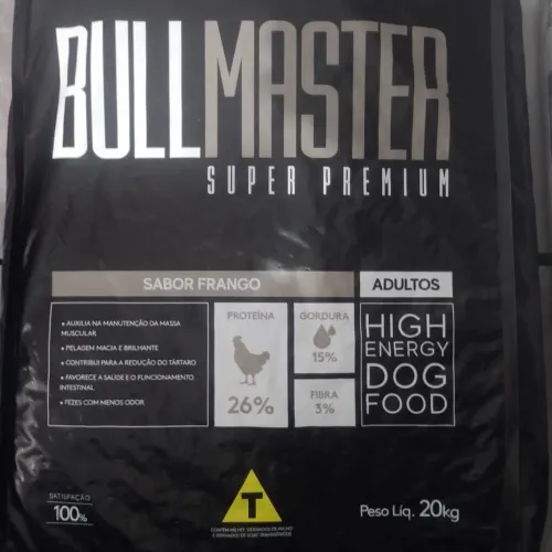 Saco com 20 kgs de Ração Super Prêmium para Cães 