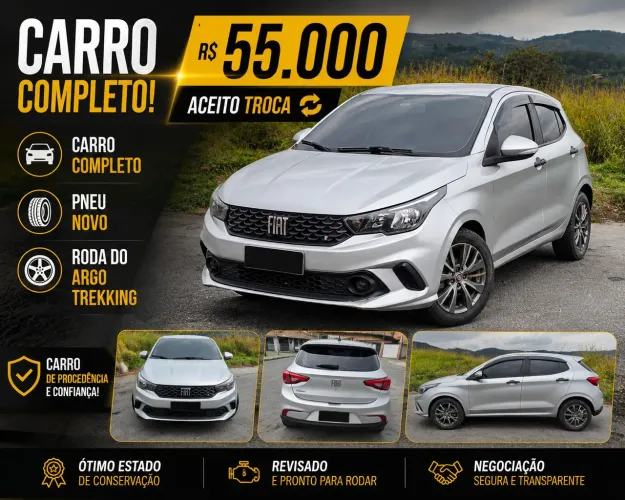 Fiat Argo 1.0 6V Flex. 2021