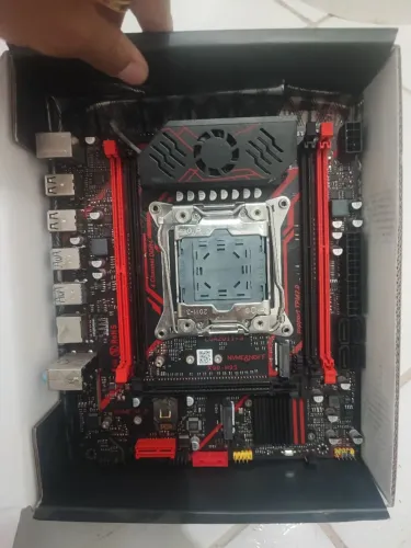 Placa mãe x99 h9s (defeito)