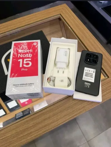 Note 15 pro 4g 8 GB de ram 256 GB memória 