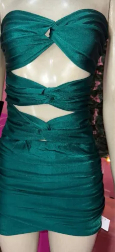 Vestido verde Esmeralda