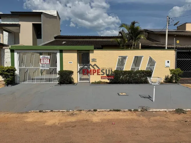 Casa com 3/4 (1 suíte) para locação na ARSE 13 (108 Sul), Palmas, TO