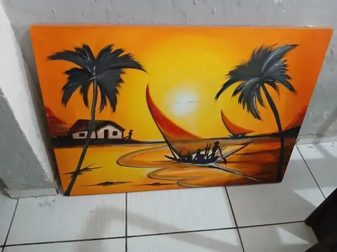 Quadro pintura a óleo