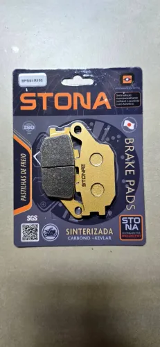 Pastilha freio traseiro siterizada Stona gsx s1000 2016