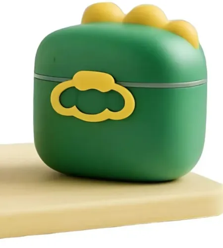 Porta Leite em Pó com Dosador Dino Infantil 400ml