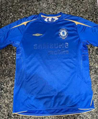 Camisa Chelsea Centenário 2005/2006 Umbro Original Retrô