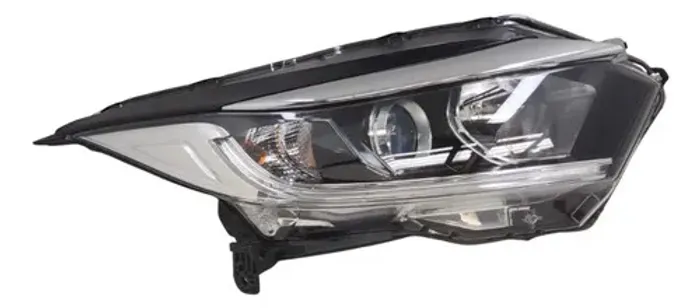 Farol Direito Honda Hr-v 19 21 Mascara Negra Drl 1007r007