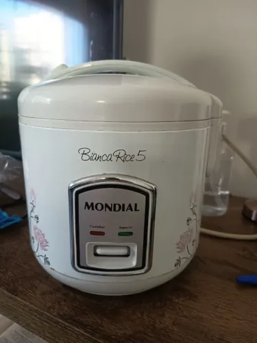 Panela Elétrica de Arroz Mondial Bianca Rice 5 - Funcionando Perfeitamente