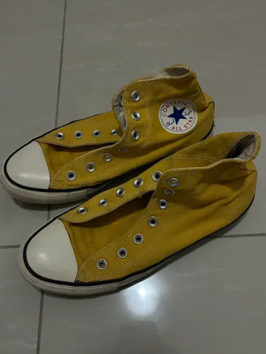 tênis converse all star amarelo 37