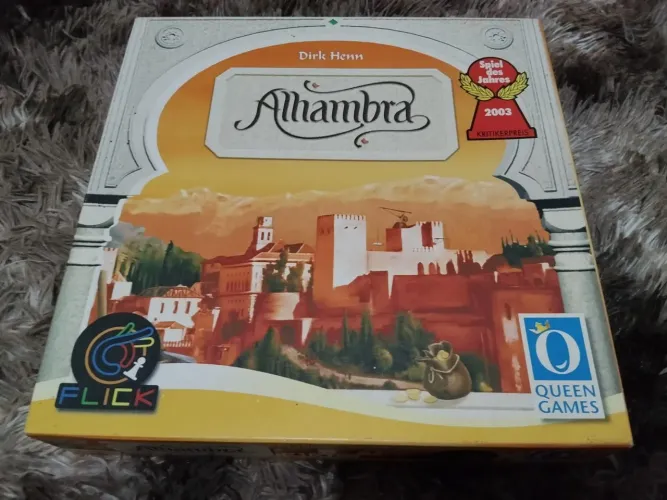 Alhambra jogo de tabuleiro