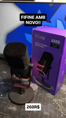 Microfone Fifine am8 Novo!!