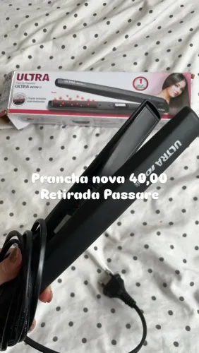 Prancha nova de cabelo