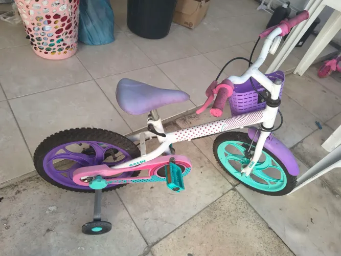 Bicicleta Caloi infantil