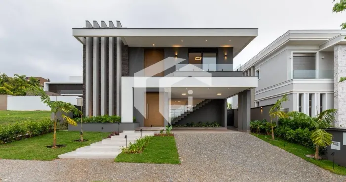 CASA À VENDA OU LOCAÇÃO EM CONDOMÍNIO FECHADO COM 4 SUÍTES NO ALPHAVILLE DOM PEDRO 2.