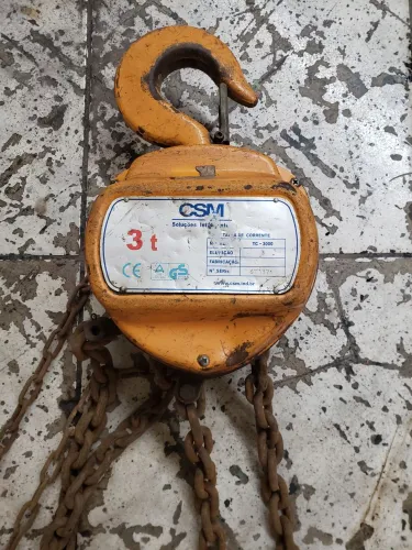 Talha manual de 3 toneladas 